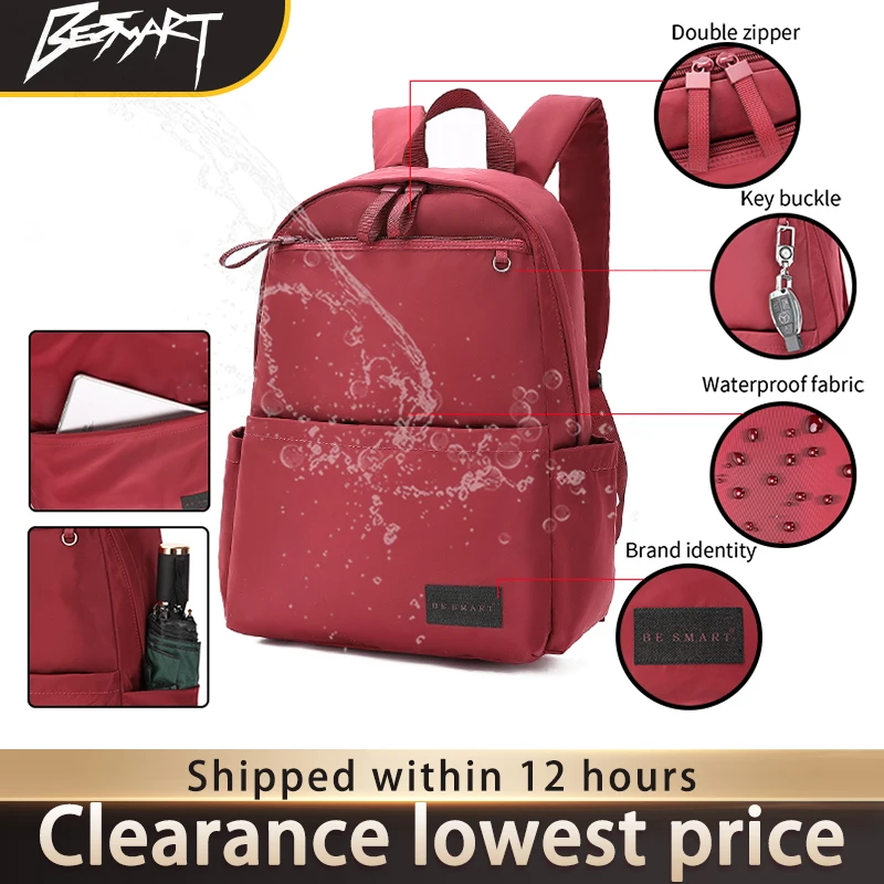 BE SMART Classic Casual Backpack Diaper Bag for Women Lightweight Durable Work Bag Fashion Stylish Schoolbag for Girls Students
BE SMART Classic Casual Backpack Diaper Bag for Women Lightweight Durable Work Bag Fashion Stylish Schoolbag for Girls Students