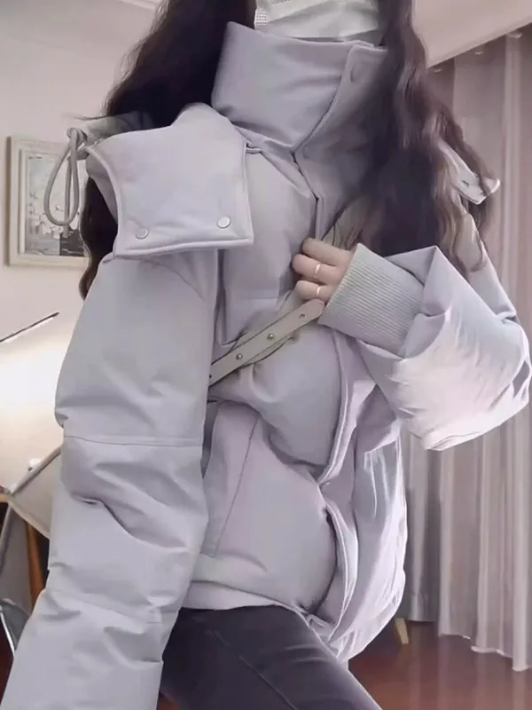 Women's Hooded down Cotton Jaet ort Thi Warm Loose Bread Sle Winter Outerwear Korean Version Coat Warmth Guaranteed
Women's Hooded down Cotton Jaet ort Thi Warm Loose Bread Sle Winter Outerwear Korean Version Coat Warmth Guaranteed