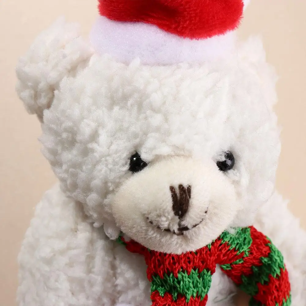 Keyring Bear Scarf Flower Christmas Bear Soft Christmas Bear Cute Cartoon Christmas Bear Pendant Cake Decoration
Keyring Bear Scarf Flower Christmas Bear Soft Christmas Bear Cute Cartoon Christmas Bear Pendant Cake Decoration