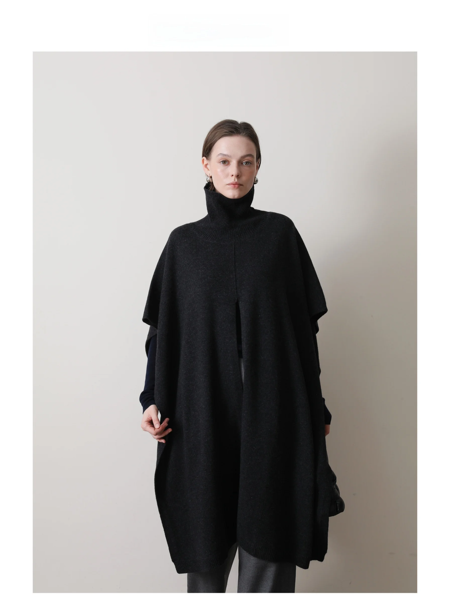 Cool Design Layering Style Woolen Free High Collar Knitted Cowl Coat for Women Winter Fashion Casual Long Sleeve Sweater
Cool Design Layering Style Woolen Free High Collar Knitted Cowl Coat for Women Winter Fashion Casual Long Sleeve Sweater