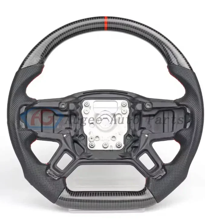 Customizable Designed Steering Wheel for New Defender 90 110 130 2020+ with Leather Carbon Fiber Mahogany LED Display
Customizable Designed Steering Wheel for New Defender 90 110 130 2020+ with Leather Carbon Fiber Mahogany LED Display