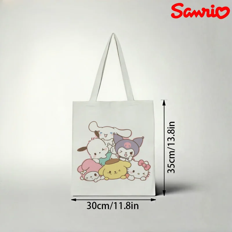 1pc Lovely Minimalist Sanrio Best Friends Squad Casual Canvas Tote Bag
1pc Lovely Minimalist Sanrio Best Friends Squad Casual Canvas Tote Bag