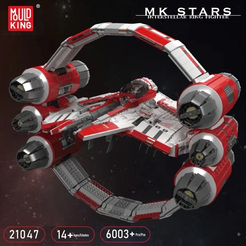 Соединительный истребитель MOULD KING 21047 MOC, 6003 шт., перехватчик, модель гипердрайва, строительный блок, коллекция, подарок для взрослых
Соединительный истребитель MOULD KING 21047 MOC, 6003 шт., перехватчик, модель гипердрайва, строительный блок, коллекция, подарок для взрослых