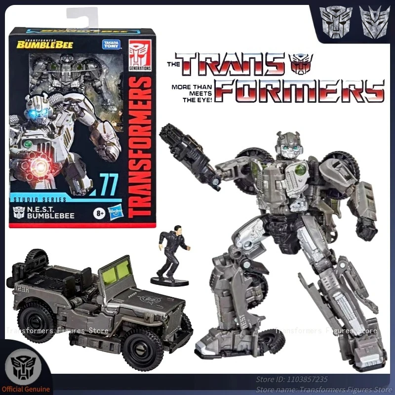 In Stock Transformer Studio SS-77 Bumblebee G1 Movie Cartoon Action Figure Anime Movable Robot Popular Collectible Toys Gifts 
In Stock Transformer Studio SS-77 Bumblebee G1 Movie Cartoon Action Figure Anime Movable Robot Popular Collectible Toys Gifts