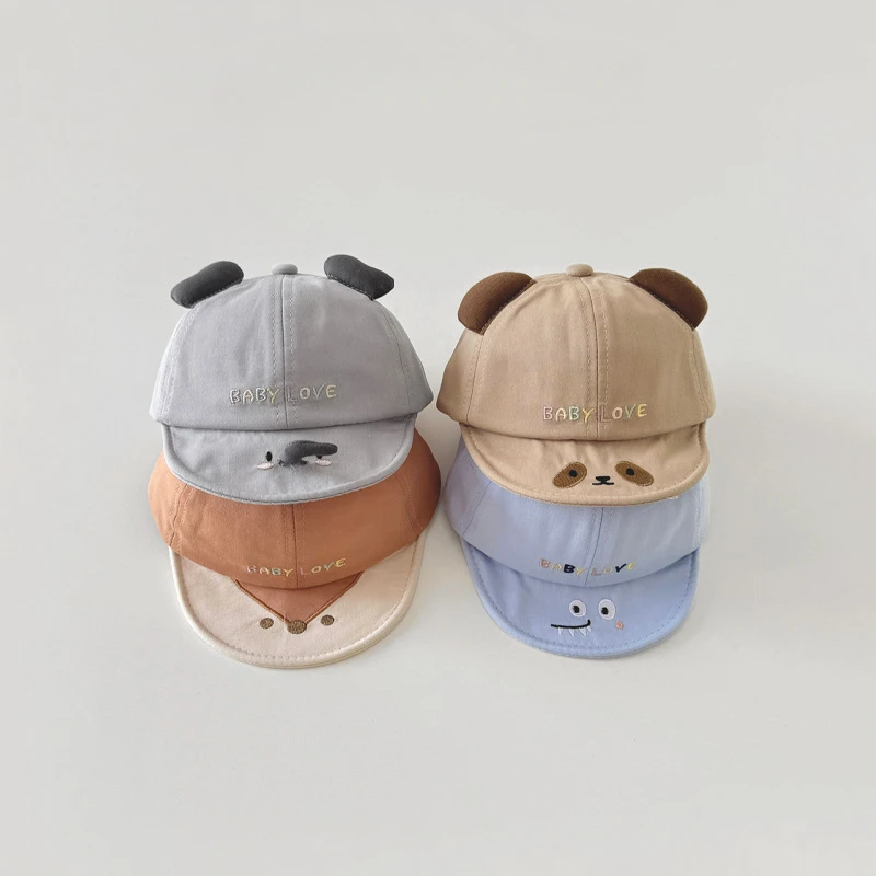 Infant Baby Cute Animal Baseball Cap for Boy Girl Sporty Fashion Bear Dinosaurs Peak Cap for Toddler Spring Summer Sunshade Hat
Infant Baby Cute Animal Baseball Cap for Boy Girl Sporty Fashion Bear Dinosaurs Peak Cap for Toddler Spring Summer Sunshade Hat