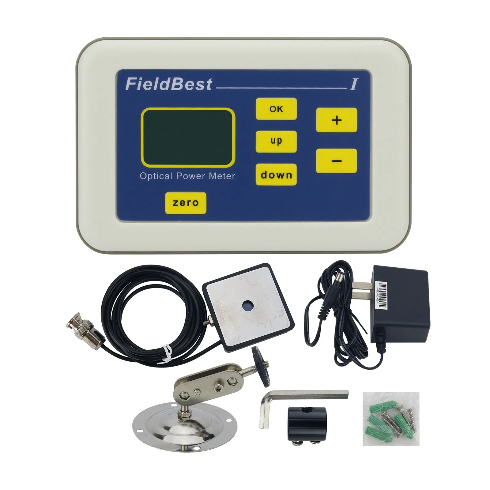 10uW-200mW Optical Power Meter Power Meter Full Wavelength High Accuracy Resolution 10uW
10uW-200mW Optical Power Meter Power Meter Full Wavelength High Accuracy Resolution 10uW
