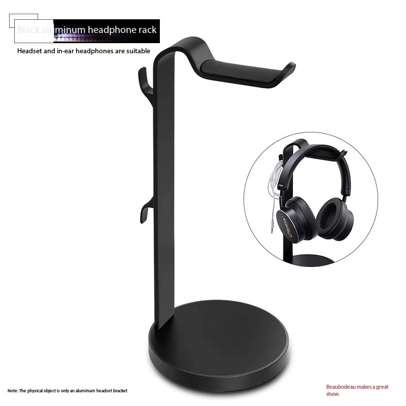 Aluminium Alloy Headphone Stand Holder Non-Slip Gaming Headset Stand Rack Desktop Organizer Detachable Earphone Hanger Bracket
Aluminium Alloy Headphone Stand Holder Non-Slip Gaming Headset Stand Rack Desktop Organizer Detachable Earphone Hanger Bracket