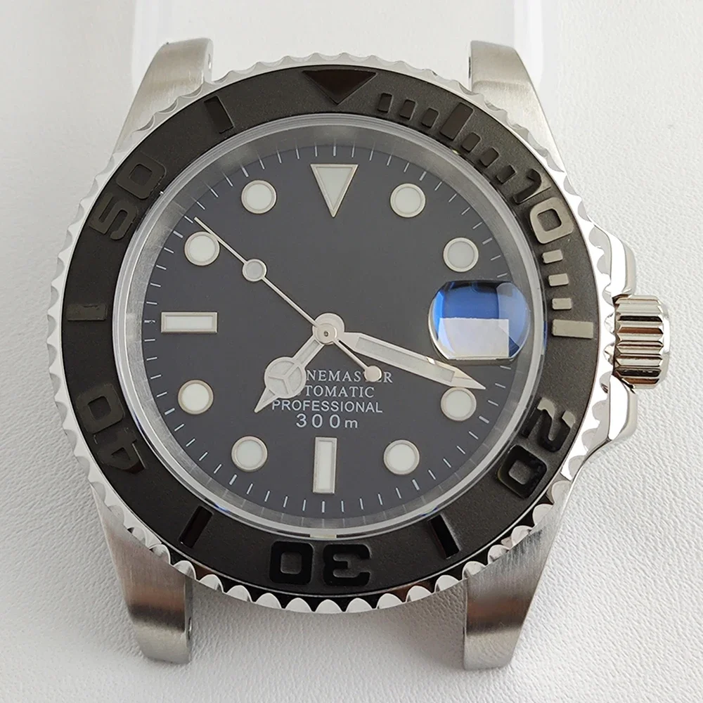 NH35 case 40mm Men Watch Case Dial Stainless Steel Sapphire Glass for Yachtmaster NH36 movement Watch Accessories Repair Tools
NH35 case 40mm Men Watch Case Dial Stainless Steel Sapphire Glass for Yachtmaster NH36 movement Watch Accessories Repair Tools