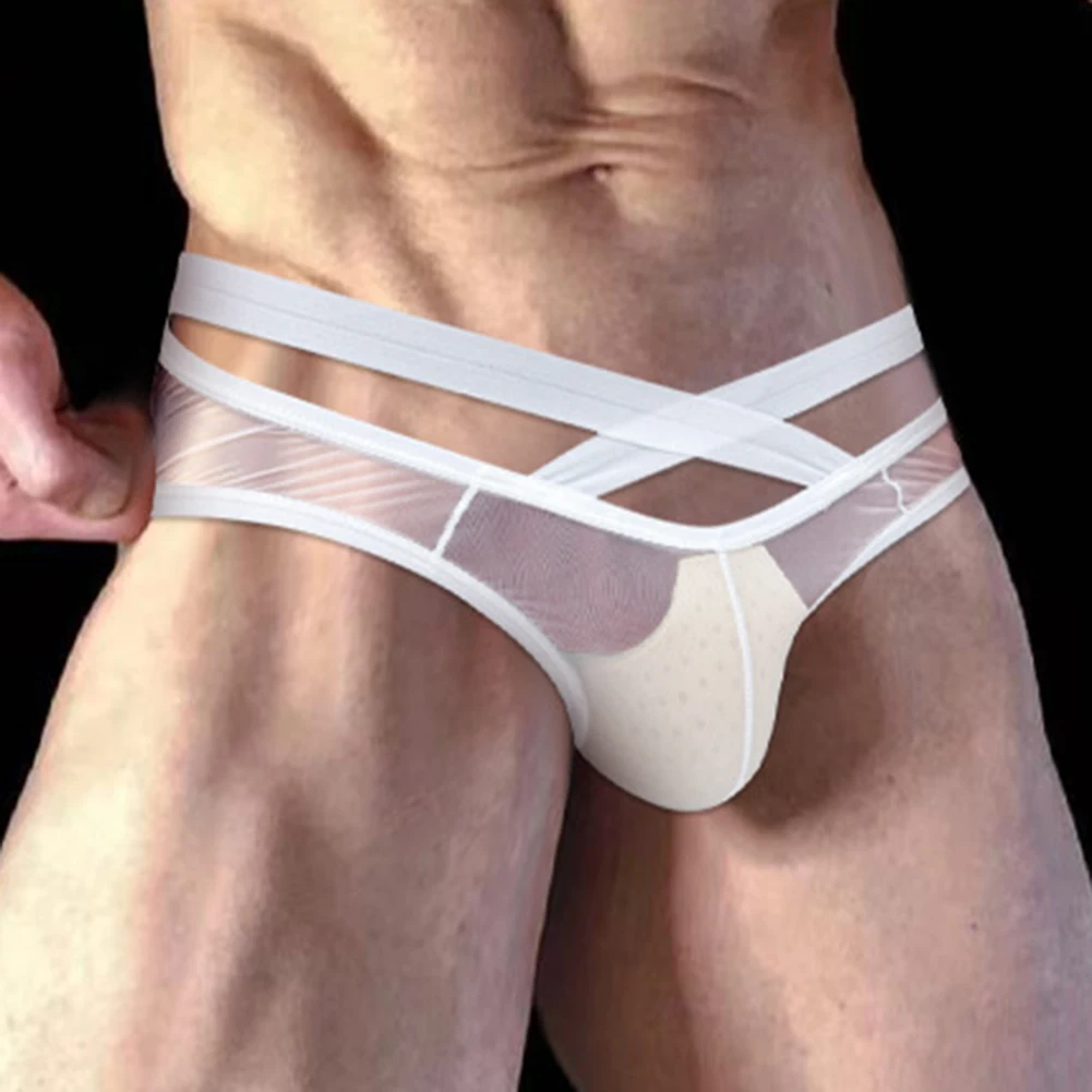 Men Cross Waist Ultrathin Transparent Brief Gay Sissy Underwear Breathable U Pouch Underpants Men Stretch Summer Men's Panties
Men Cross Waist Ultrathin Transparent Brief Gay Sissy Underwear Breathable U Pouch Underpants Men Stretch Summer Men's Panties