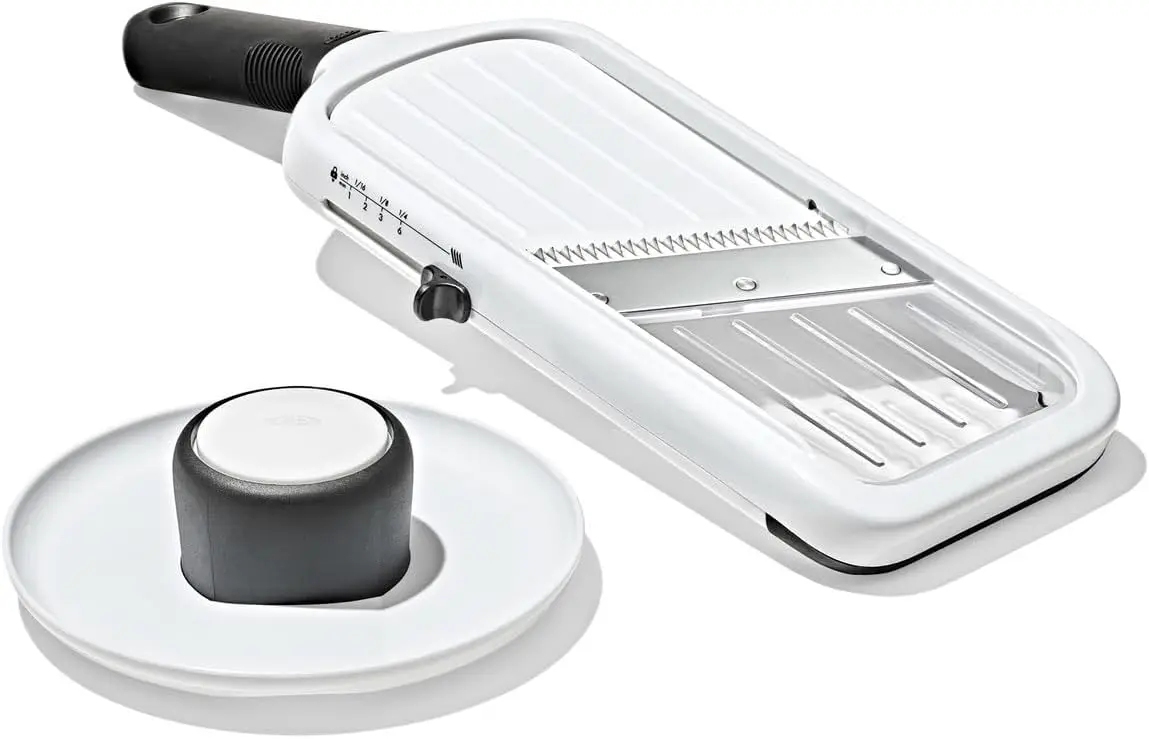Precision Handheld Mandoline Slicer for Kitchen, Easy to Use and Safe, Compact Design
Precision Handheld Mandoline Slicer for Kitchen, Easy to Use and Safe, Compact Design