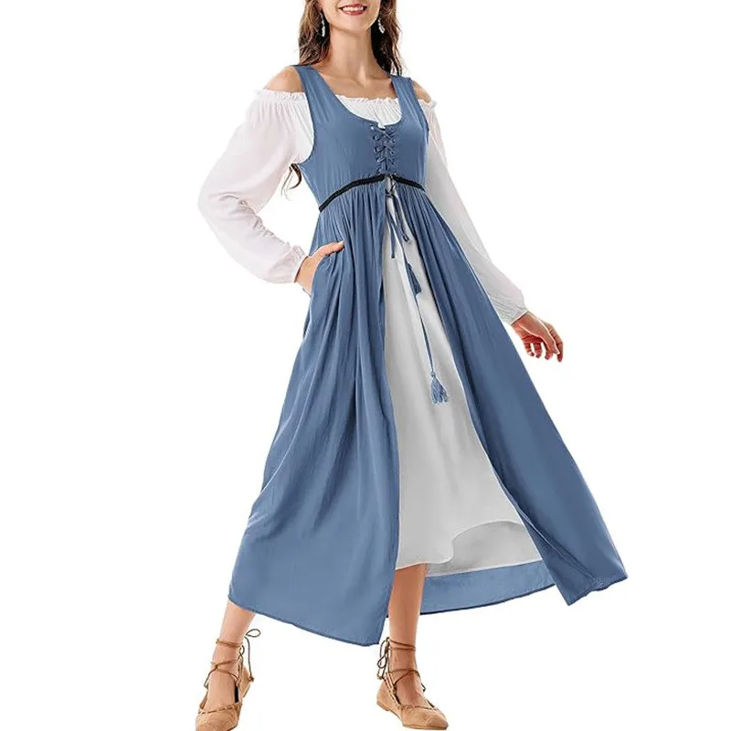 Средневековый Ренессанс Длинный Свек Длинный Доктор Костюм Хэллоуин Сценическое Выступление Dr Ролевое Платье Женская Этническая Одежда
Средневековый Ренессанс Длинный Свек Длинный Доктор Костюм Хэллоуин Сценическое Выступление Dr Ролевое Платье Женская Этническая Одежда