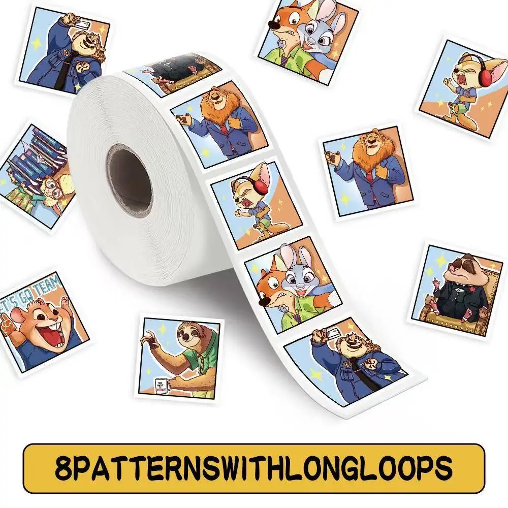 Cartoon Figure Sticker Judy 500pcs A Roll DIY Decals Children's Reward Hand Account Tape Sealing Party Labels Supplies
Cartoon Figure Sticker Judy 500pcs A Roll DIY Decals Children's Reward Hand Account Tape Sealing Party Labels Supplies