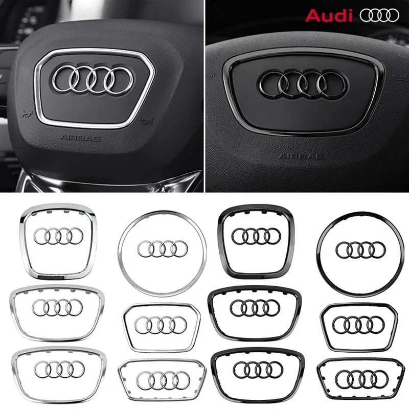 Car Steering Wheel Center Emblem Logo Sticker For AUDI Trim Frame Badge Decor Ring Cover Auto Accessories Q5 Q3 Q7 A3 A4 A6 S3
Car Steering Wheel Center Emblem Logo Sticker For AUDI Trim Frame Badge Decor Ring Cover Auto Accessories Q5 Q3 Q7 A3 A4 A6 S3