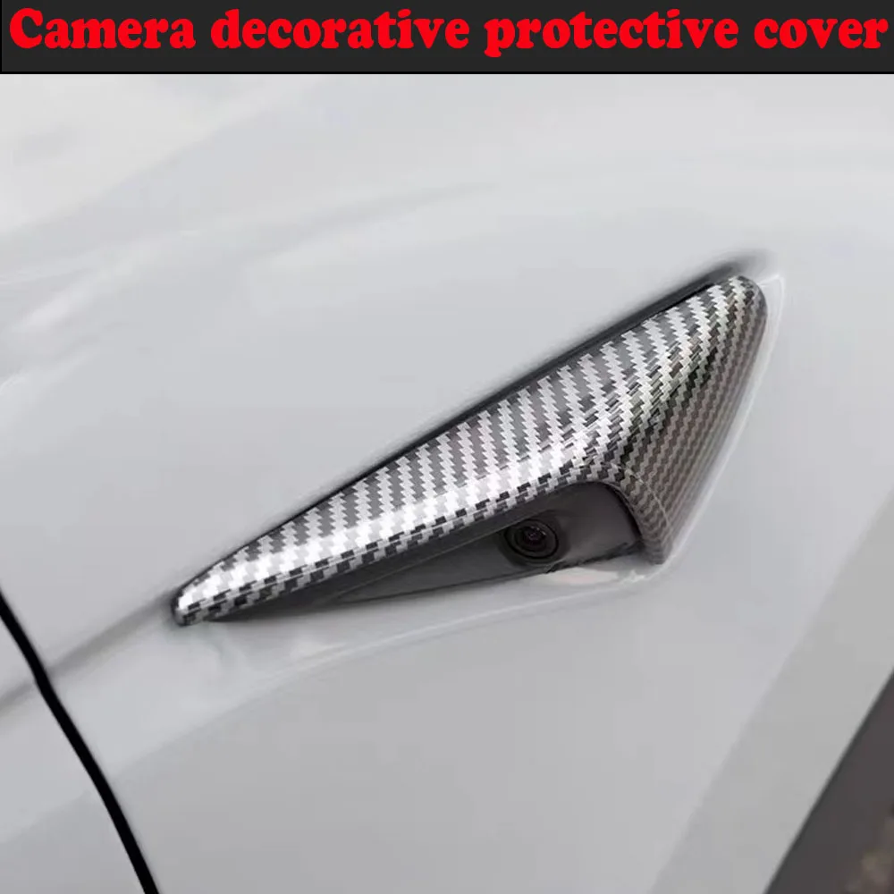 For Tesla Model 3 Y S X Side Camera Carbon Fiber ABS Protection Cover Model3 ModelS ModelX Accessories one pair
For Tesla Model 3 Y S X Side Camera Carbon Fiber ABS Protection Cover Model3 ModelS ModelX Accessories one pair