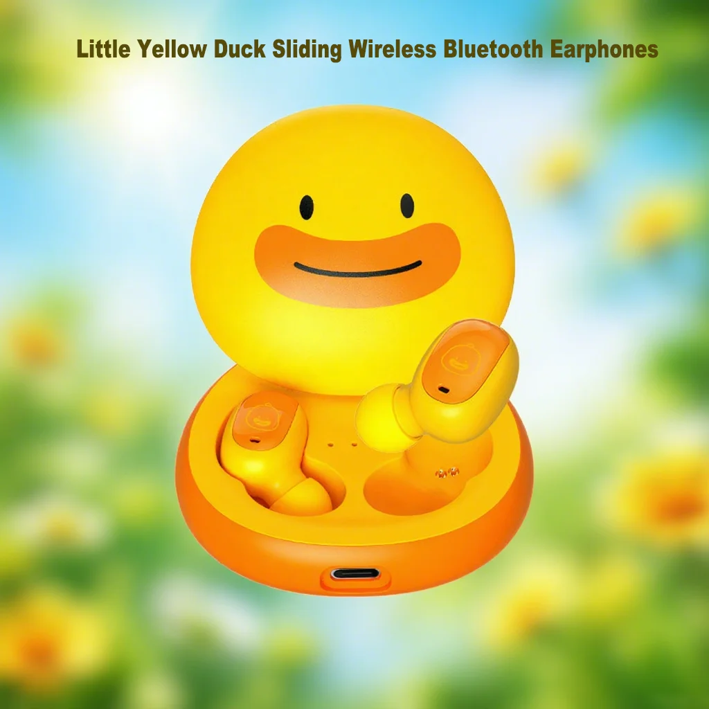 Little Yellow Duck Sliding Wireless Bluetooth Headphones Long Battery Life Fast Charging ENC Noise Reduction Bluetooth Earphones
Little Yellow Duck Sliding Wireless Bluetooth Headphones Long Battery Life Fast Charging ENC Noise Reduction Bluetooth Earphones