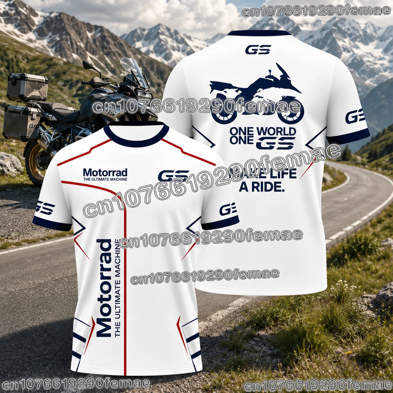 2026 New GS Adventure Motorrad Short Sleeve Riding Top, Summer Outdoor Off-Road Motorcycle Travel T-Shirt for Touring Bikers
2026 New GS Adventure Motorrad Short Sleeve Riding Top, Summer Outdoor Off-Road Motorcycle Travel T-Shirt for Touring Bikers
