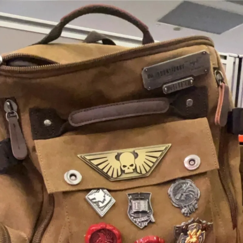 Starforged KRIEG SIEGE REGIMENT BACKPACK Genuine Warhammer 40K Game Peripheral Boys' Portable Large-capacity Backpack Canvas Bag
Starforged KRIEG SIEGE REGIMENT BACKPACK Genuine Warhammer 40K Game Peripheral Boys' Portable Large-capacity Backpack Canvas Bag