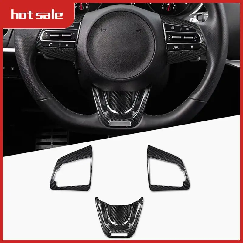 Car Styling Carbon Fiber Steering Wheel Panel Sticker For Kia Stinger 2018-2022 Parts Steering Wheel Control Button Sticker
Car Styling Carbon Fiber Steering Wheel Panel Sticker For Kia Stinger 2018-2022 Parts Steering Wheel Control Button Sticker