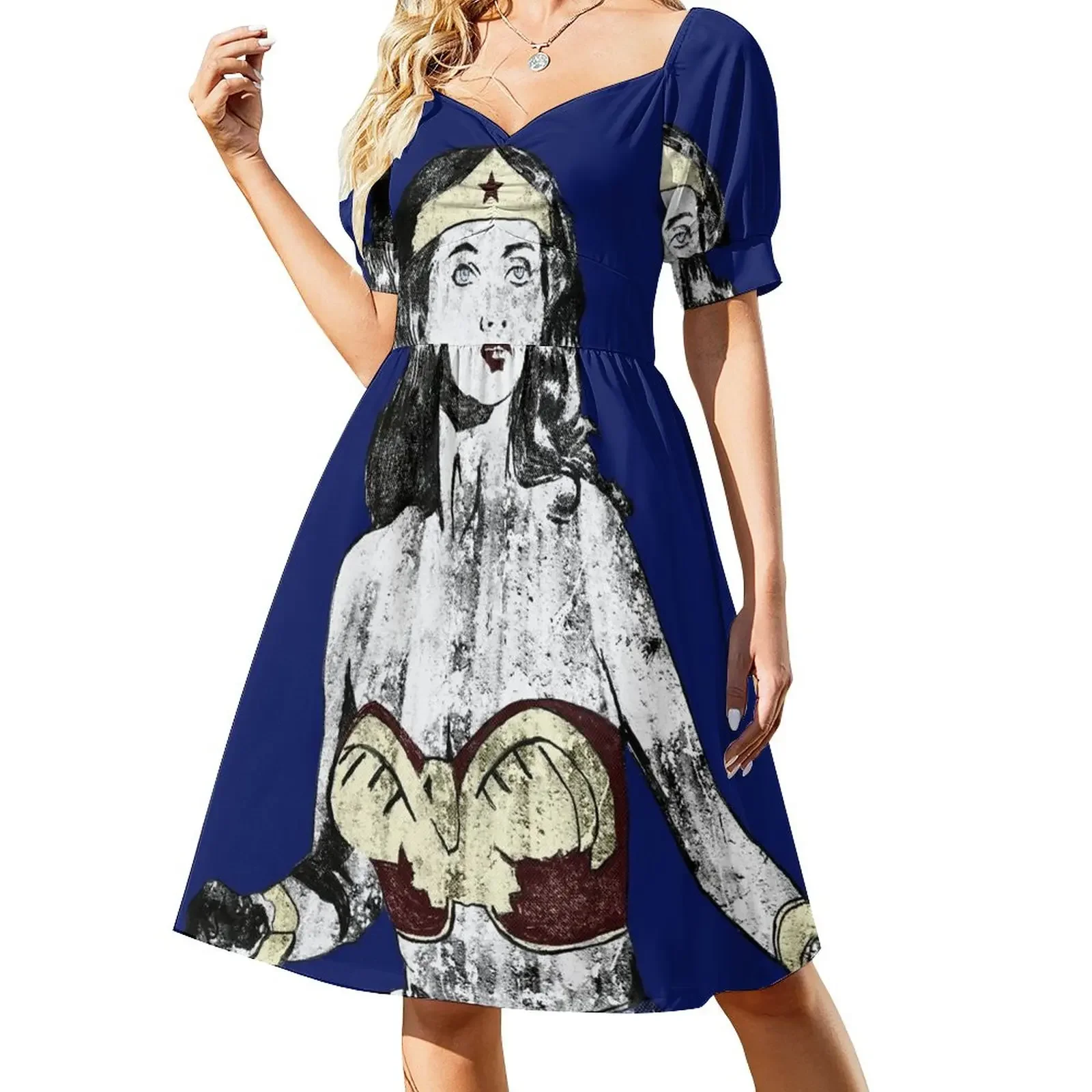 Lynda Carter Wonderwoman Short-Sleeved Dress sexy dress dresses with long sleeves summer dresses womens 2025
Lynda Carter Wonderwoman Short-Sleeved Dress sexy dress dresses with long sleeves summer dresses womens 2025