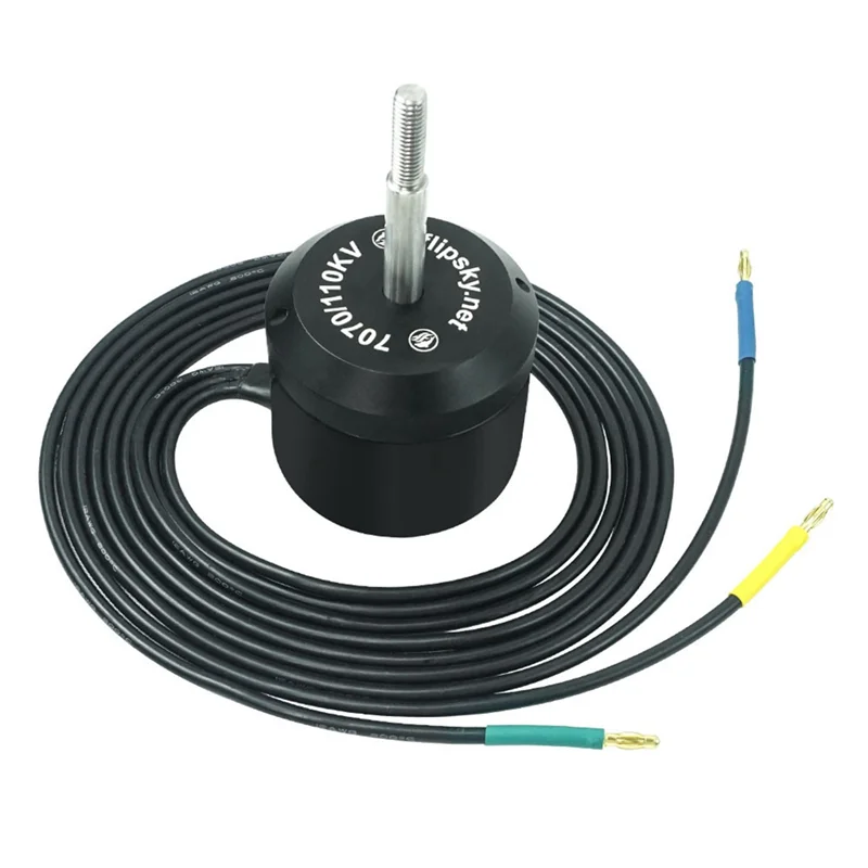 Efoil Motor Waterproof Inrunner Brushless 7070 Motor 110KV 4300W for Surfing Boat Underwater Thruster
Efoil Motor Waterproof Inrunner Brushless 7070 Motor 110KV 4300W for Surfing Boat Underwater Thruster