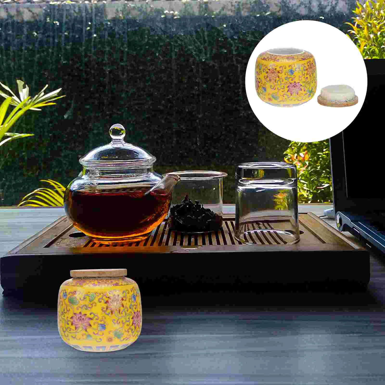 230 ML Ceramic Tea Sealing Canisters Sealed Container Containers Coffee Food Storage Gift Pot
230 ML Ceramic Tea Sealing Canisters Sealed Container Containers Coffee Food Storage Gift Pot