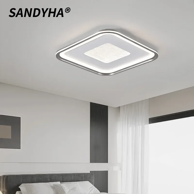 Modern Minimalist LED Lamp Circular Rectangular Ceiling Light Suitable for Bedroom Living Room Study Decoration Lighting Fixture
Modern Minimalist LED Lamp Circular Rectangular Ceiling Light Suitable for Bedroom Living Room Study Decoration Lighting Fixture