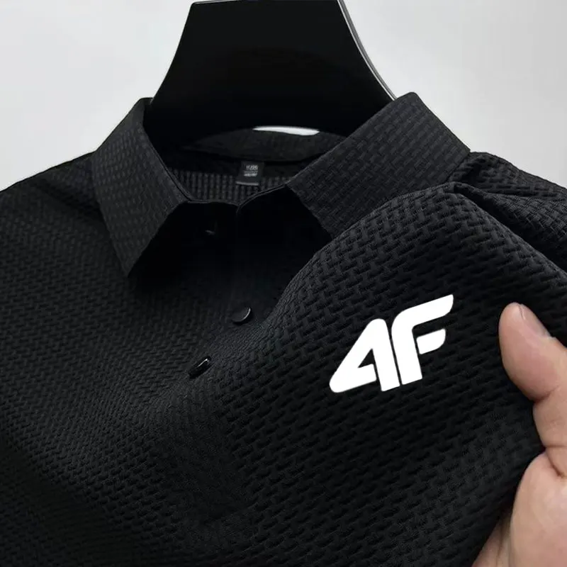 2024Summer hot selling mesh ice silk short sleeved T-shirt, European style trendy and versatile men's polo shirt
2024Summer hot selling mesh ice silk short sleeved T-shirt, European style trendy and versatile men's polo shirt