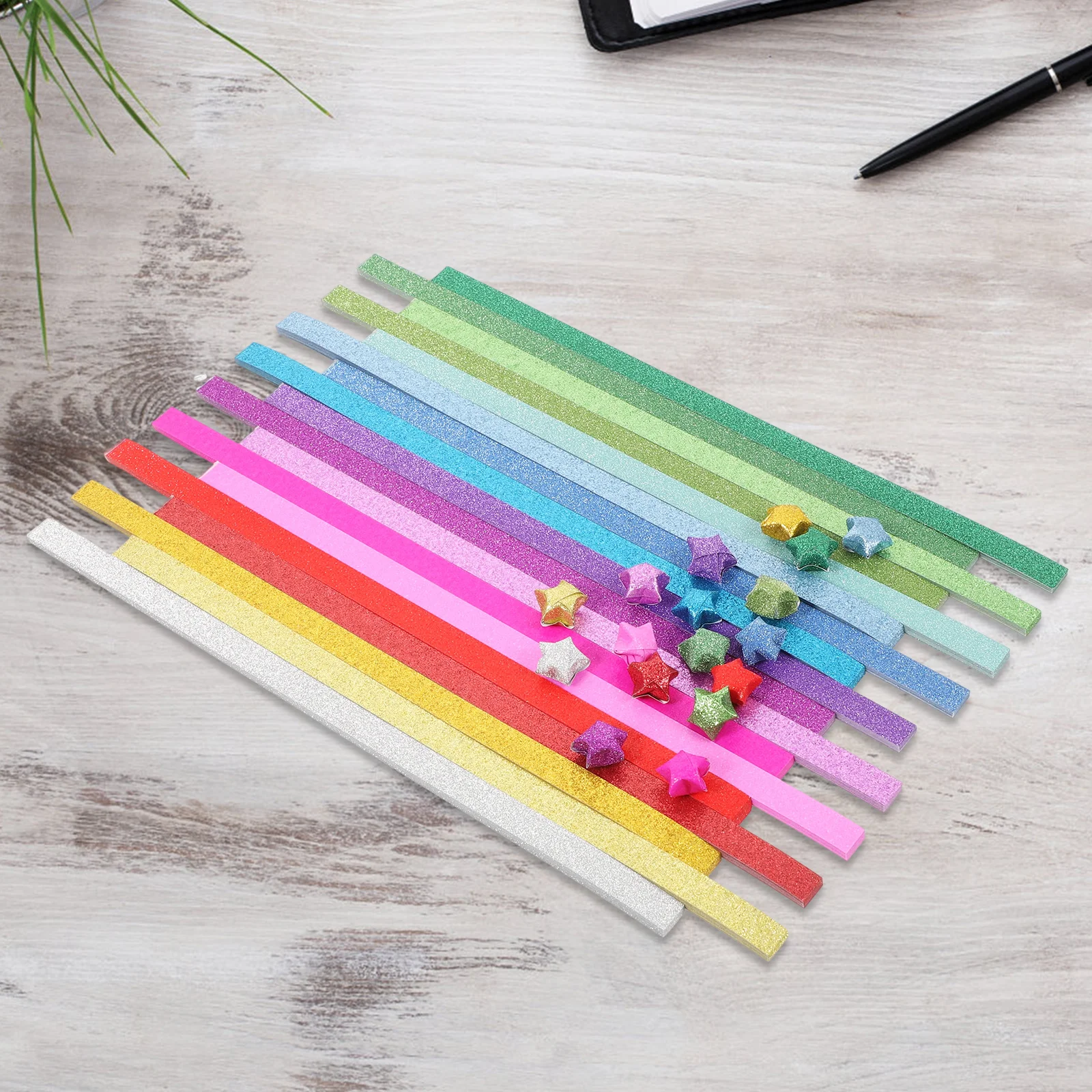 720 Sheets Glitter Paper Star Shaped Colored Craft DIY Handicraft Child Party Celebration Festival Gift
720 Sheets Glitter Paper Star Shaped Colored Craft DIY Handicraft Child Party Celebration Festival Gift