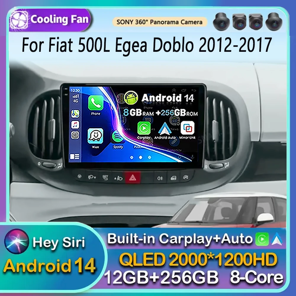 wireless Carplay Android Auto For Fiat 500L Egea Doblo 2012-2017 Car Radio Stereo Navigation Multimedia Player Video NO 2din DVD
wireless Carplay Android Auto For Fiat 500L Egea Doblo 2012-2017 Car Radio Stereo Navigation Multimedia Player Video NO 2din DVD