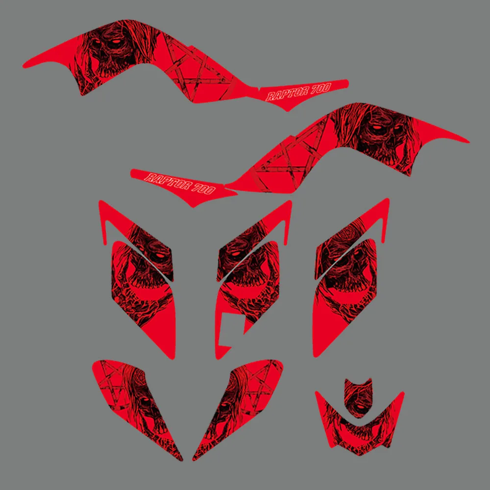 ATV Fairing Graphics Background Decals Sticker Kit For Yamaha Raptor 700 YFM 700 2006 2007 2008 2009 2010 2011 2012 Customize
ATV Fairing Graphics Background Decals Sticker Kit For Yamaha Raptor 700 YFM 700 2006 2007 2008 2009 2010 2011 2012 Customize