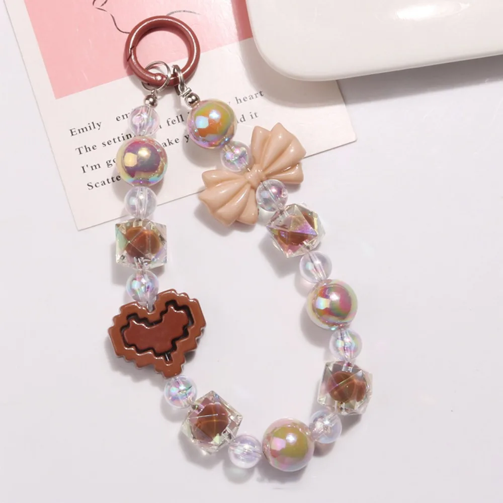 Anti-lost Bow Mobile Phone Straps Acrylic Lanyard Beaded Wrist Strap Bracelet Korean Style Bowknot Phone Pendant
Anti-lost Bow Mobile Phone Straps Acrylic Lanyard Beaded Wrist Strap Bracelet Korean Style Bowknot Phone Pendant