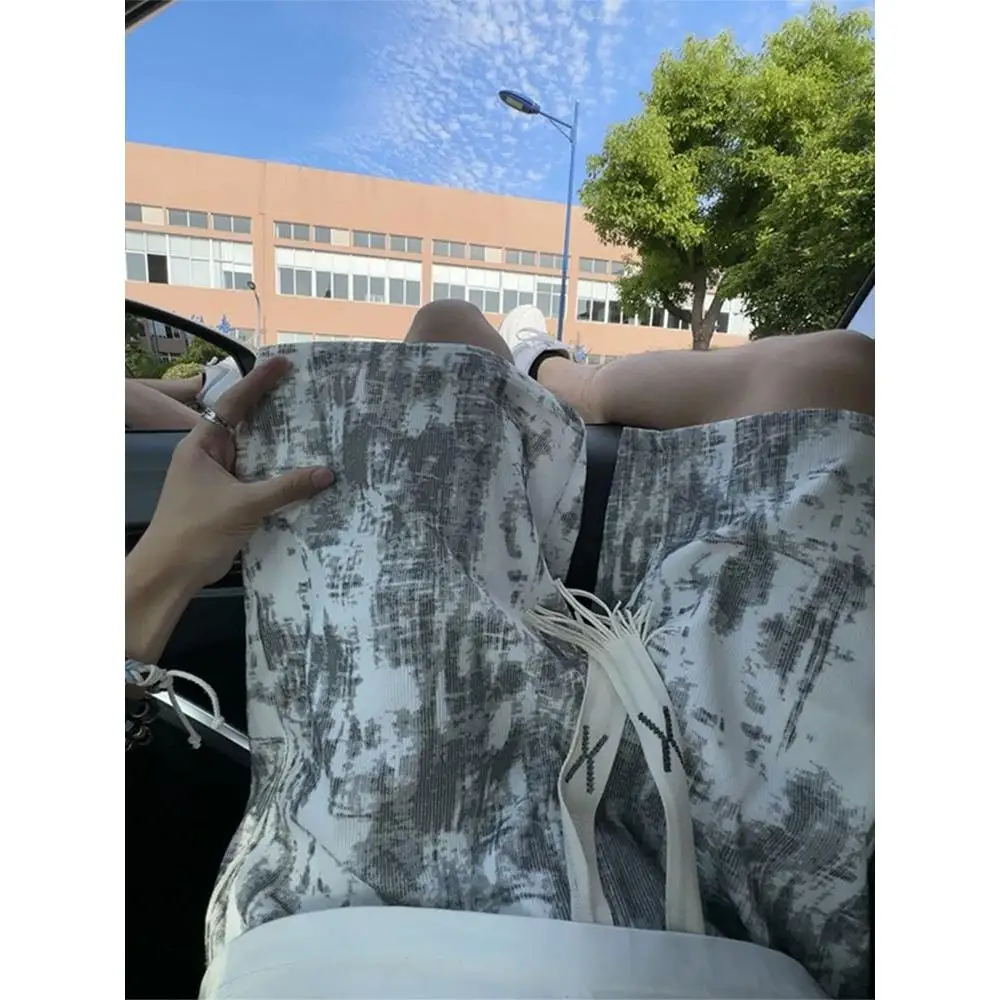 White Dir Sle Men's ort Pants Summer Thin Breathable Loose Casual Trousers Drapey Wide Leg Five-Quarter Sports Mid-Pants
White Dir Sle Men's ort Pants Summer Thin Breathable Loose Casual Trousers Drapey Wide Leg Five-Quarter Sports Mid-Pants