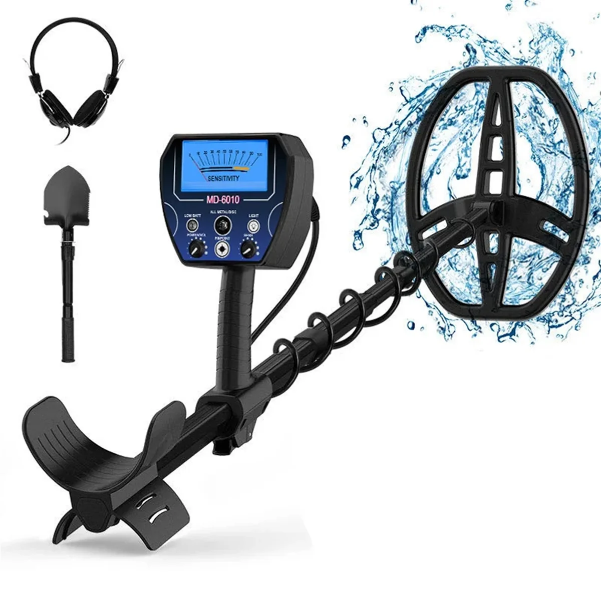 High Sensitivity Underground Gold Detector Anti-Interference Handheld Metal Detector Outdoor Waterproof
High Sensitivity Underground Gold Detector Anti-Interference Handheld Metal Detector Outdoor Waterproof