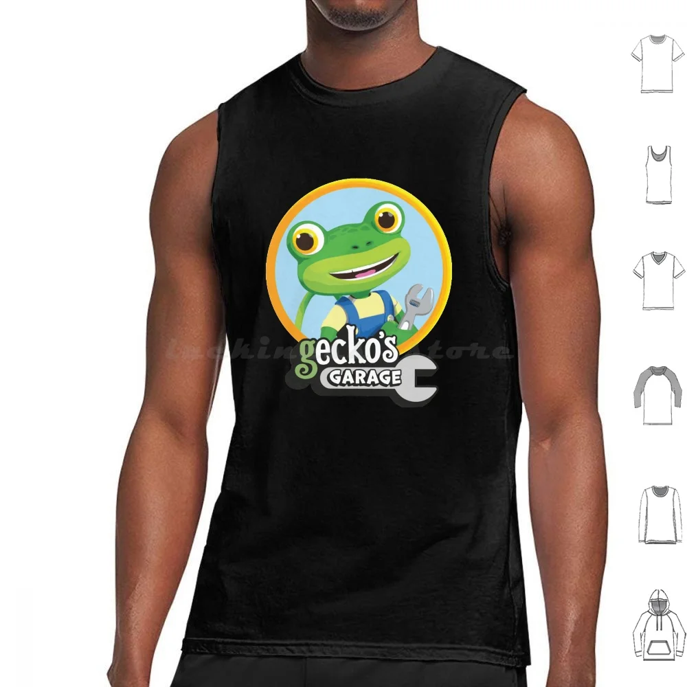 Kids Garage Gecko's Gg Tank Tops Print Cotton Geckos Garage Monster Truck Pickup Truck Off Road Racing Truck First
Kids Garage Gecko's Gg Tank Tops Print Cotton Geckos Garage Monster Truck Pickup Truck Off Road Racing Truck First