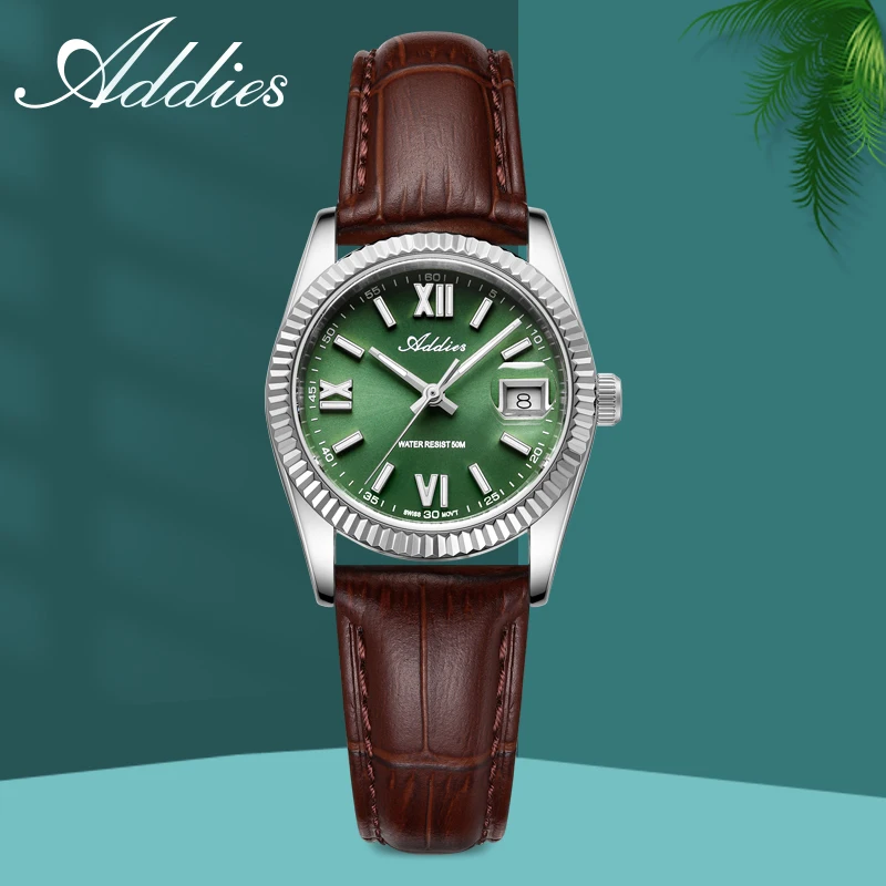 ADDIES Sapphire Glass Women's Watch 28MM Small Face Ladies Quartz Watch Date Display BGW9 Super Luminous Waterproof Wristwatches
ADDIES Sapphire Glass Women's Watch 28MM Small Face Ladies Quartz Watch Date Display BGW9 Super Luminous Waterproof Wristwatches