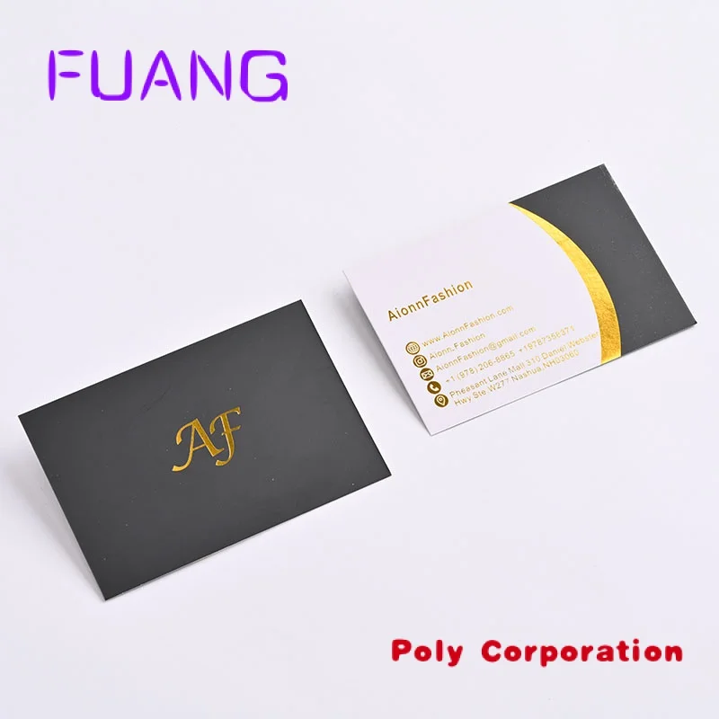 Custom Custom Logo Printed Hot Stamping Paper Carte High Quality Gold foil Business Cards
Custom Custom Logo Printed Hot Stamping Paper Carte High Quality Gold foil Business Cards