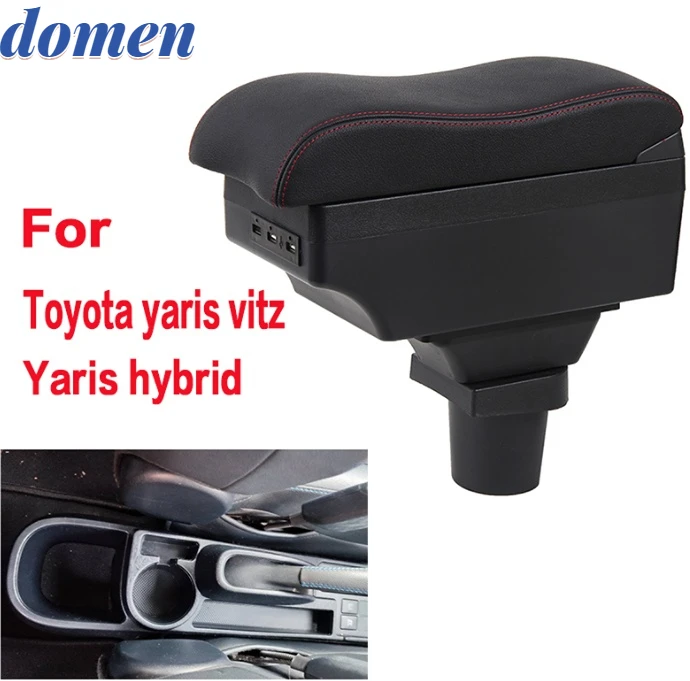 For Toyota Yaris hybrid armrest box For Yaris vitz car armrest box Internal modification USB charging Ashtray Car Accessories
For Toyota Yaris hybrid armrest box For Yaris vitz car armrest box Internal modification USB charging Ashtray Car Accessories