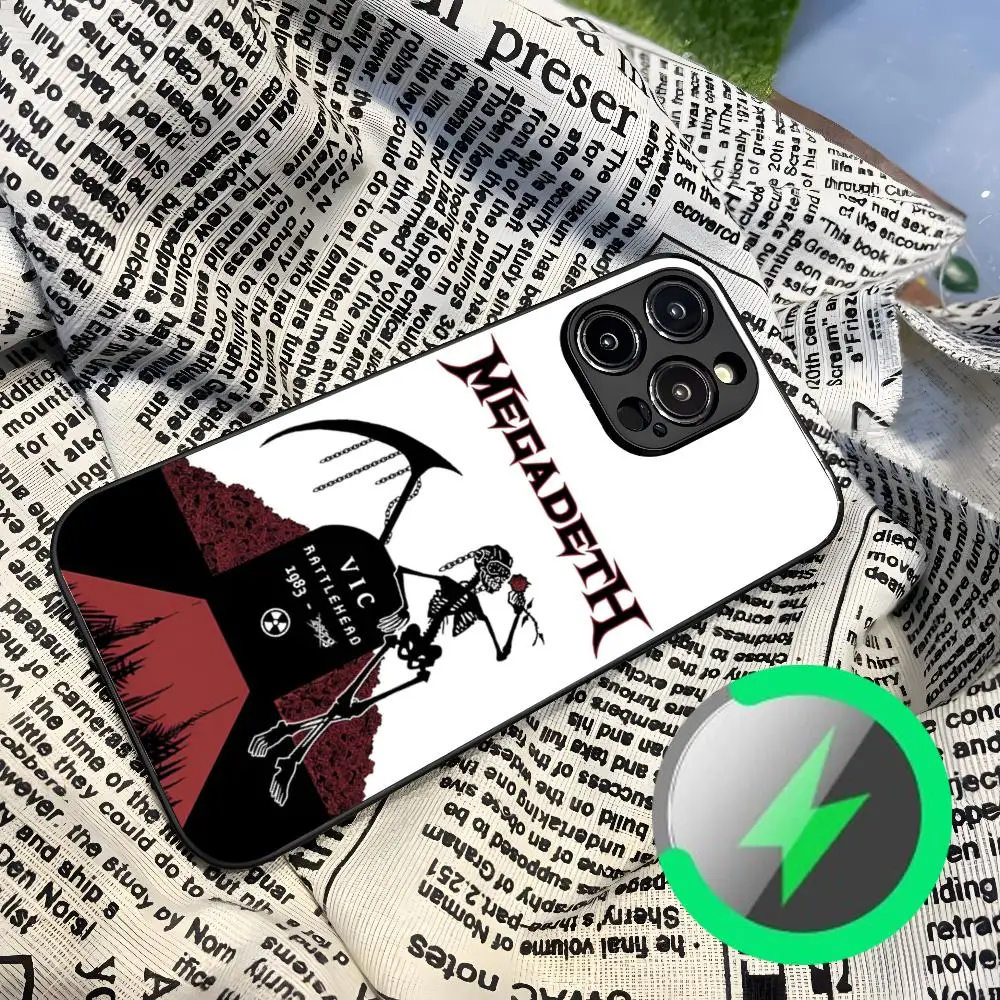 Чехол для телефона Megadeths из тяжелого металла для Iphone 16 15 14 12 11 13 Pro Max Mini Puls Магнитный стеклянный чехол
Чехол для телефона Megadeths из тяжелого металла для Iphone 16 15 14 12 11 13 Pro Max Mini Puls Магнитный стеклянный чехол