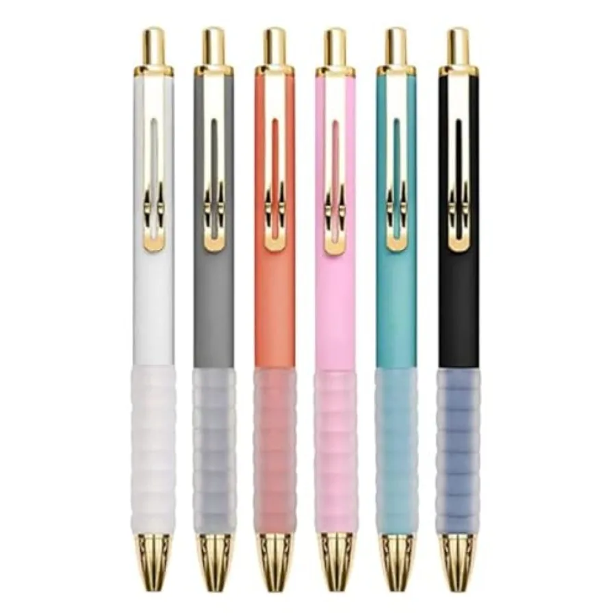 Ballpoint Pens Black Ink 1.0 mm Medium Point Smooth Writing Office Supplies for Women and Men, Note Taking 6-pack
Ballpoint Pens Black Ink 1.0 mm Medium Point Smooth Writing Office Supplies for Women and Men, Note Taking 6-pack