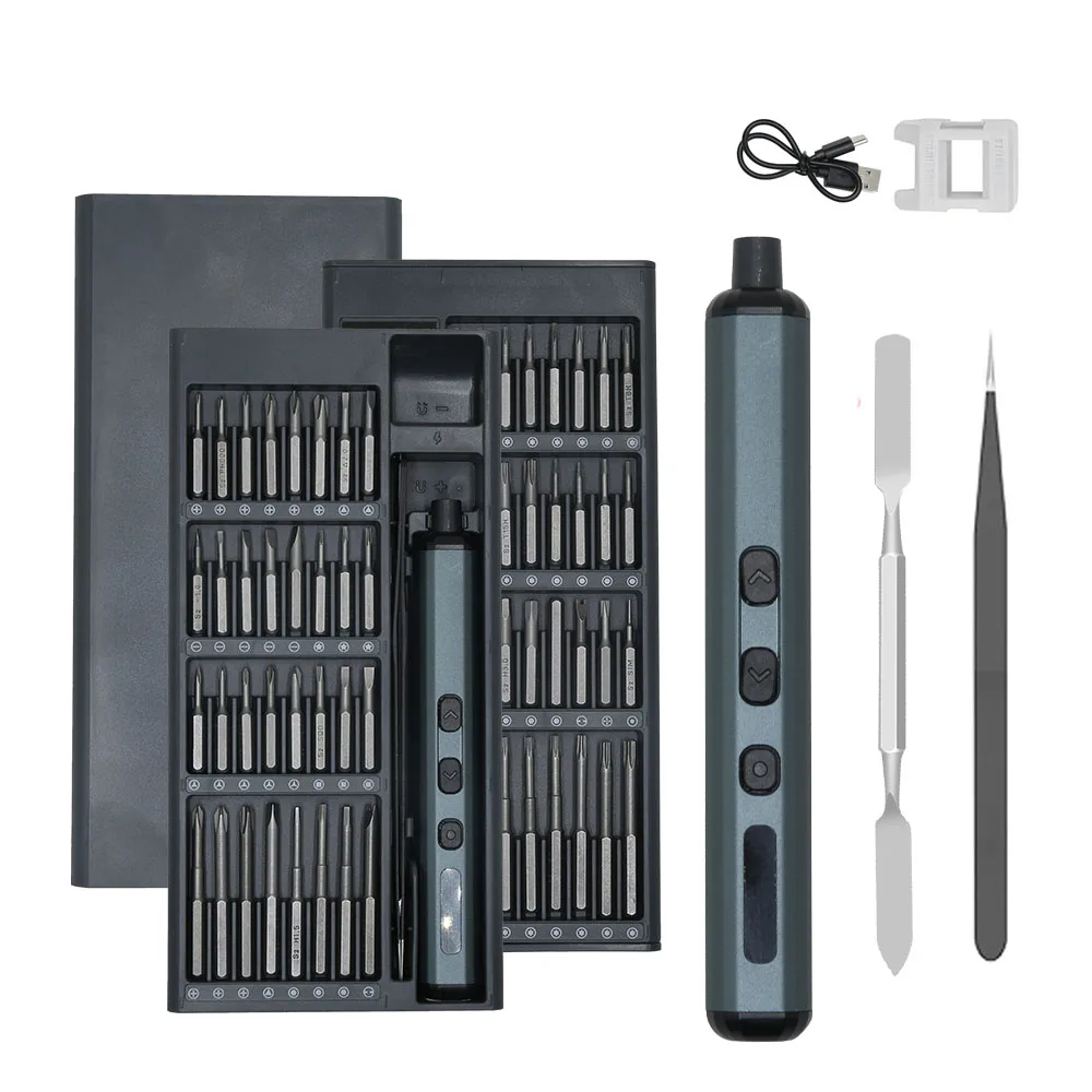 Cordless 68 in 1 Electric Screwdriver Bit Set Magnetic Screwdriver Industrial Grade Power Hand Tools Precision Screwdriver
Cordless 68 in 1 Electric Screwdriver Bit Set Magnetic Screwdriver Industrial Grade Power Hand Tools Precision Screwdriver
