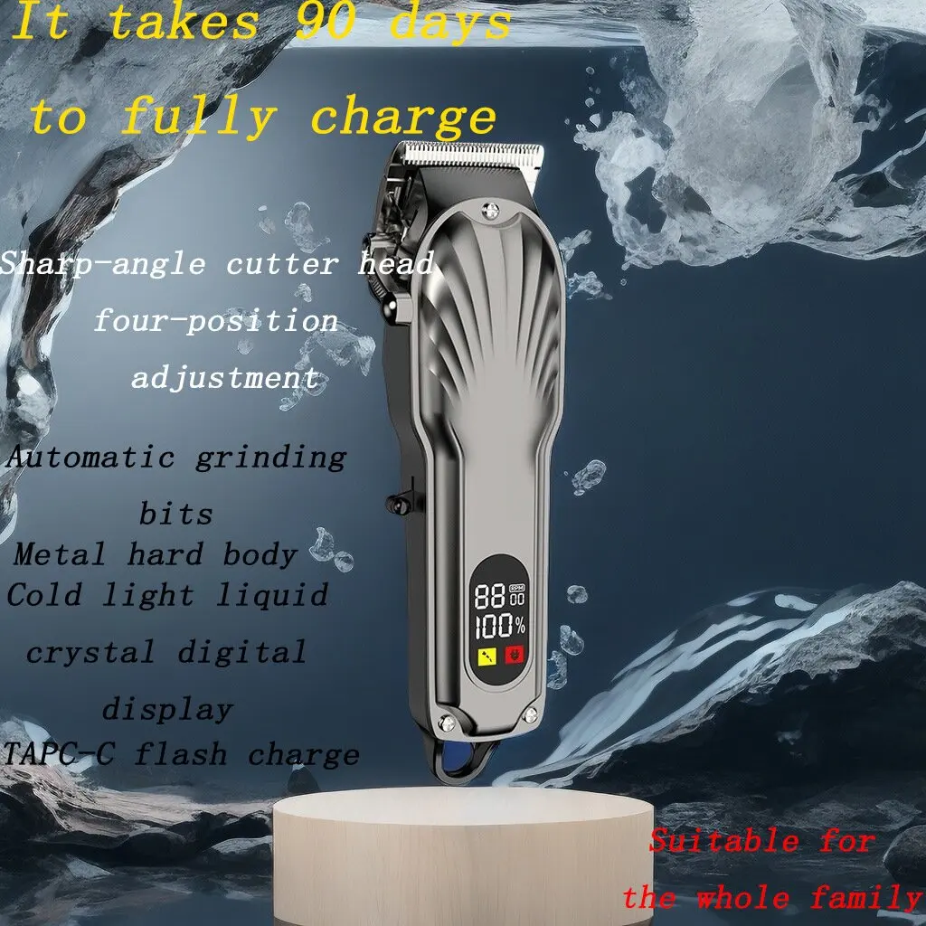 Hair Cutting Machine Professional Hair Clipper Beard Trimmer Barber USB Rechargeable Electric Cordless Trimmer for Men
Hair Cutting Machine Professional Hair Clipper Beard Trimmer Barber USB Rechargeable Electric Cordless Trimmer for Men