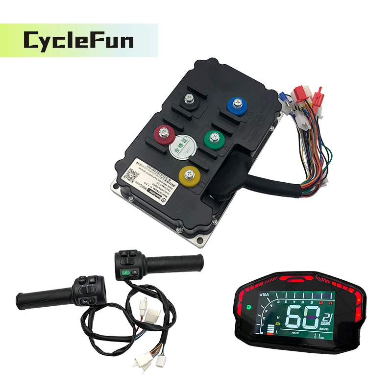 FarDriver ND72850 Controller 72V DC 450A Phase 850A With DKD Display Throttle for 6-8KW Electric Motorcycle ATV Car Motor
FarDriver ND72850 Controller 72V DC 450A Phase 850A With DKD Display Throttle for 6-8KW Electric Motorcycle ATV Car Motor