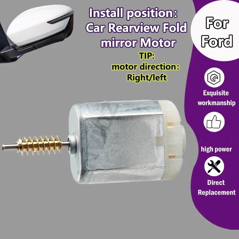 AZGIANT 1020792/FC-280SB-16220 For Ford Kuga MK1/Mondeo IV/C-Max MK2 Car Power folding side view mirror Motors auto-expand parts
AZGIANT 1020792/FC-280SB-16220 For Ford Kuga MK1/Mondeo IV/C-Max MK2 Car Power folding side view mirror Motors auto-expand parts