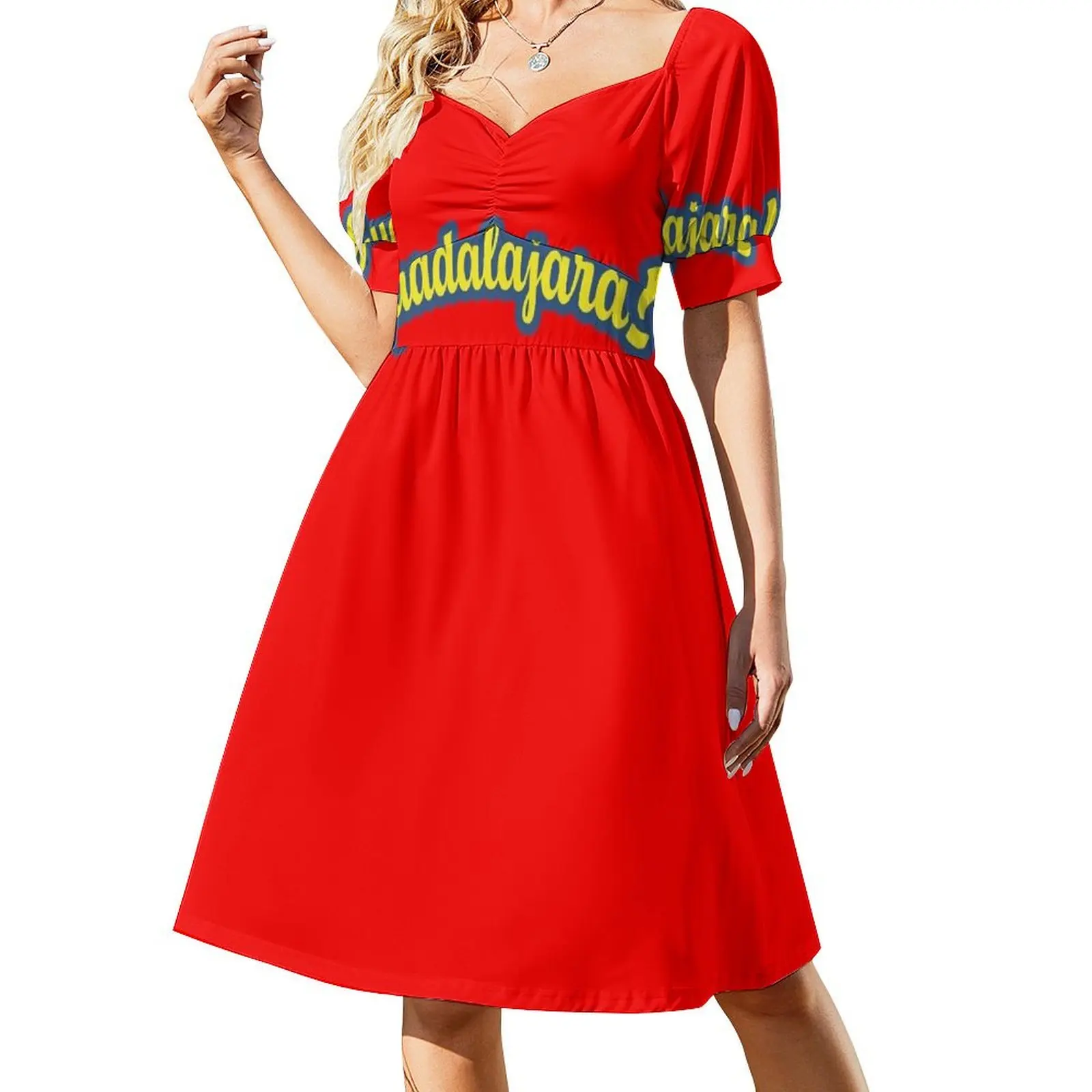 Guadalajara! Short-Sleeved Dress bandage dress prom clothes women's evening dresses chic and elegant woman dress
Guadalajara! Short-Sleeved Dress bandage dress prom clothes women's evening dresses chic and elegant woman dress
