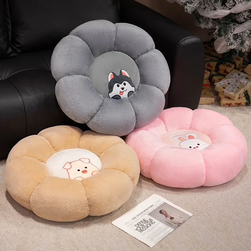 Cartoon Animal Plush Filling Cushion Flower Thickened Office Cushion Backrest Bay Window Decoration Cushion Birthday Gifts
Cartoon Animal Plush Filling Cushion Flower Thickened Office Cushion Backrest Bay Window Decoration Cushion Birthday Gifts