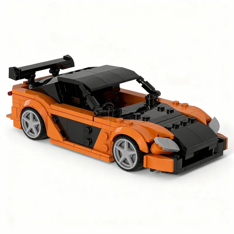 273pcs MOC Han S Mazda RX 7 Fast Furious City Champions Model Building Blocks Construction Toy Christmas Gifts DIY Creative Idea
273pcs MOC Han S Mazda RX 7 Fast Furious City Champions Model Building Blocks Construction Toy Christmas Gifts DIY Creative Idea