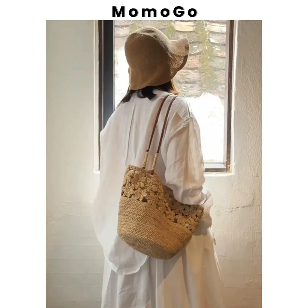 Shoulder Handbag Beach Uniquely Textured Stylish Simple Casual Everyday High-end Raffia Vacation Straw Retro Minimalist
Shoulder Handbag Beach Uniquely Textured Stylish Simple Casual Everyday High-end Raffia Vacation Straw Retro Minimalist