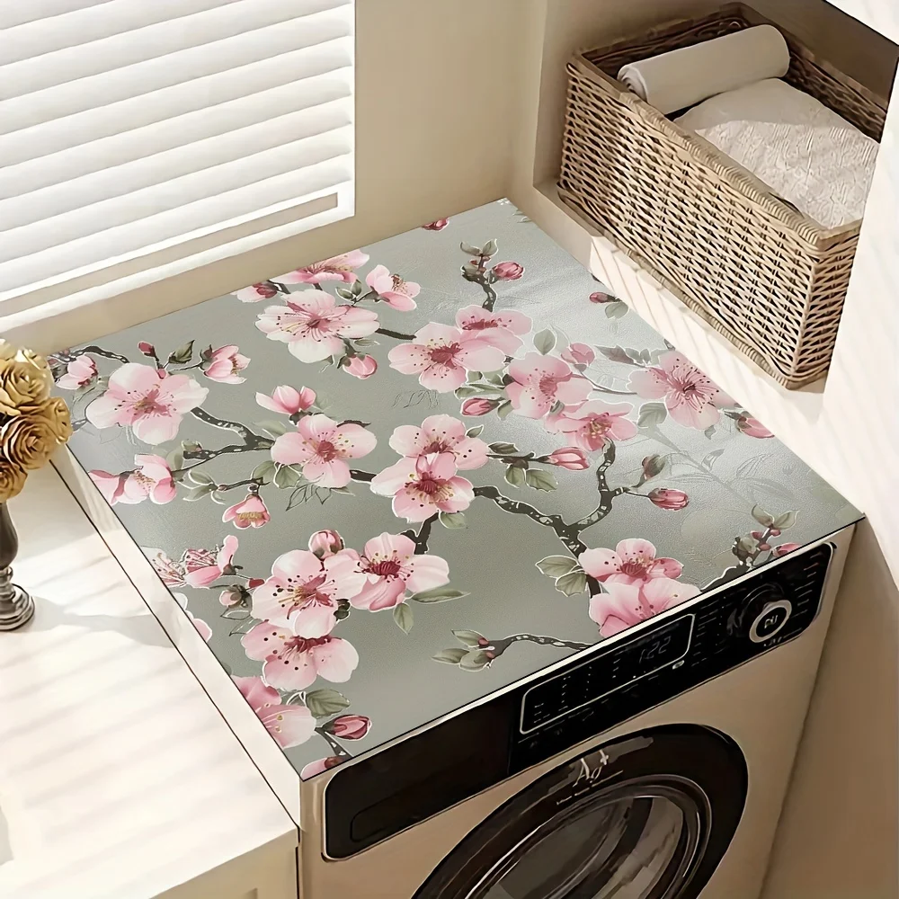 Универсальный розовый коврик для сушки посуды с цветочным узором, идеально подходит для стиральных машин, кухонных и ванных столешниц
Универсальный розовый коврик для сушки посуды с цветочным узором, идеально подходит для стиральных машин, кухонных и ванных столешниц