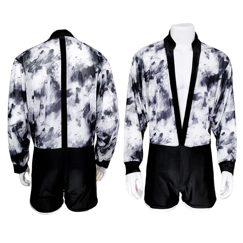 Latin Dance Top For Men Long Sleeve Deep V-Neck Bodysuit Ballroom Tango Performance Costume Male Cha Cha Practice Tops VDL5588
Latin Dance Top For Men Long Sleeve Deep V-Neck Bodysuit Ballroom Tango Performance Costume Male Cha Cha Practice Tops VDL5588