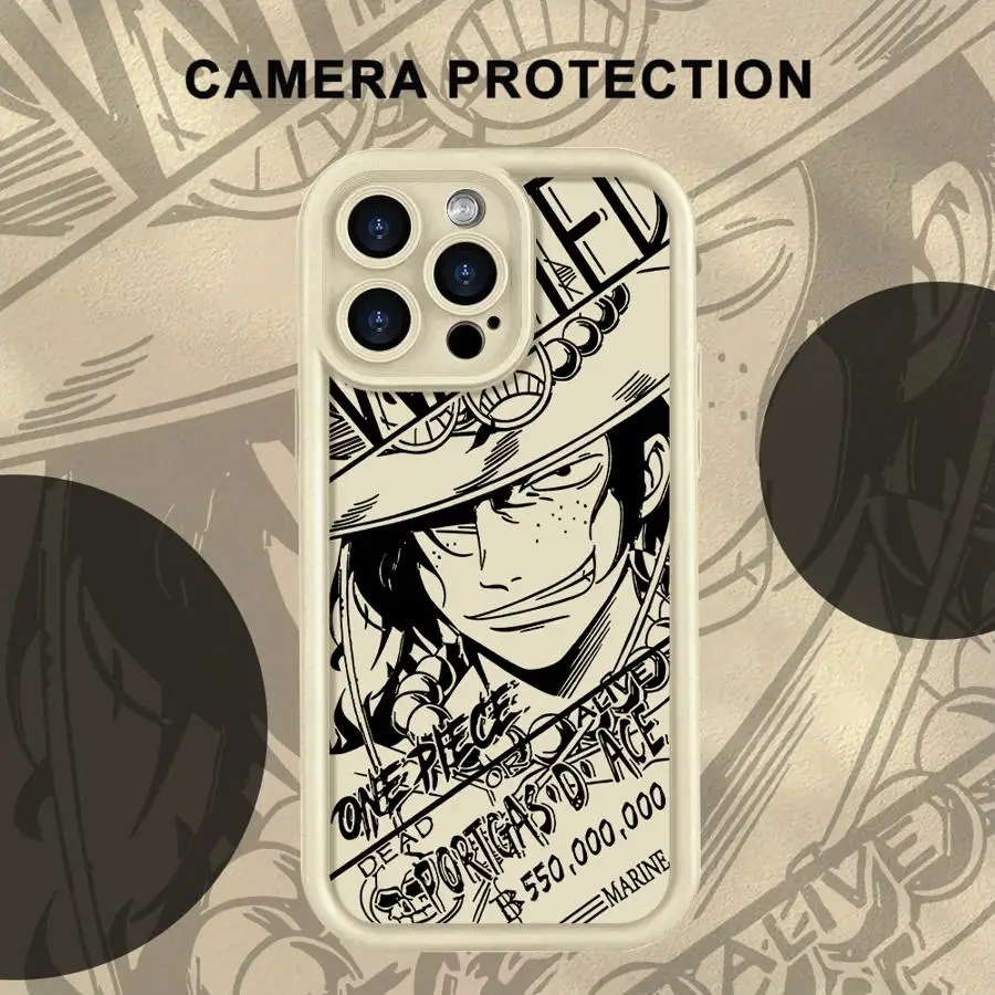 Phone Case for iPhone XS Max XR 17 Air 15 16 14 Plus 13 12 11 Pro Max 16e Soft Cover One Piece Ace Roronoa Zoro
Phone Case for iPhone XS Max XR 17 Air 15 16 14 Plus 13 12 11 Pro Max 16e Soft Cover One Piece Ace Roronoa Zoro